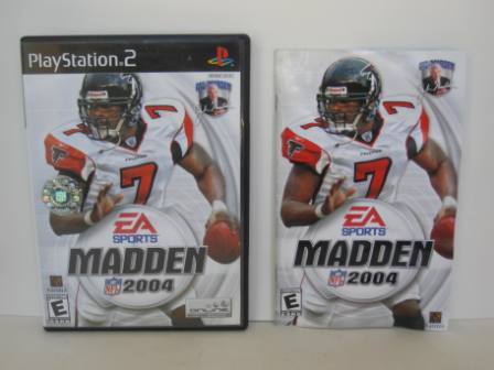 Madden NFL 2004 (CASE & MANUAL ONLY) - PS2